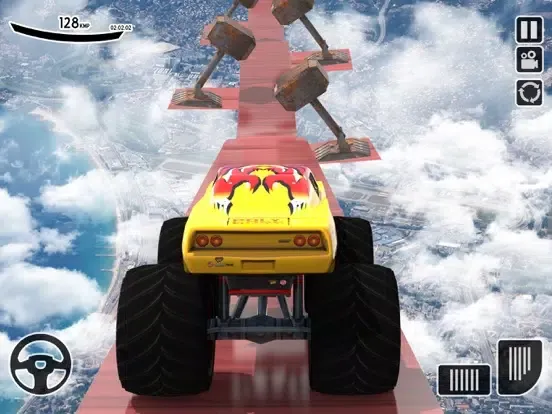 Sky High Rally Truck Stunts 3D iPad  Ekran Görüntüleri