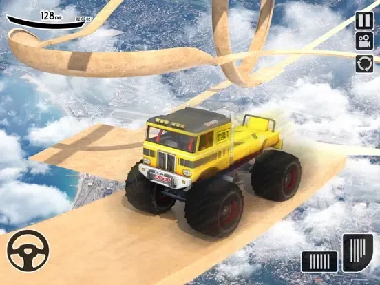 Sky High Rally Truck Stunts 3D iPad  Ekran Görüntüleri