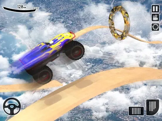 Sky High Rally Truck Stunts 3D iPad  Ekran Görüntüleri