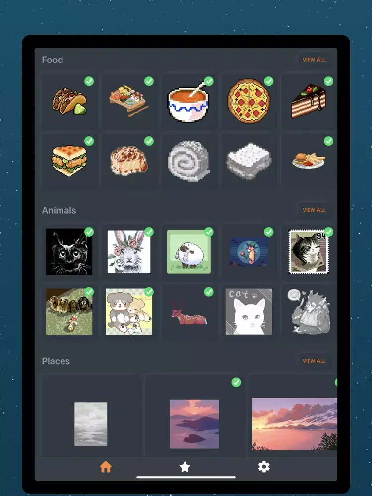 Magic Numbers: PixelArt iPad 应用截图