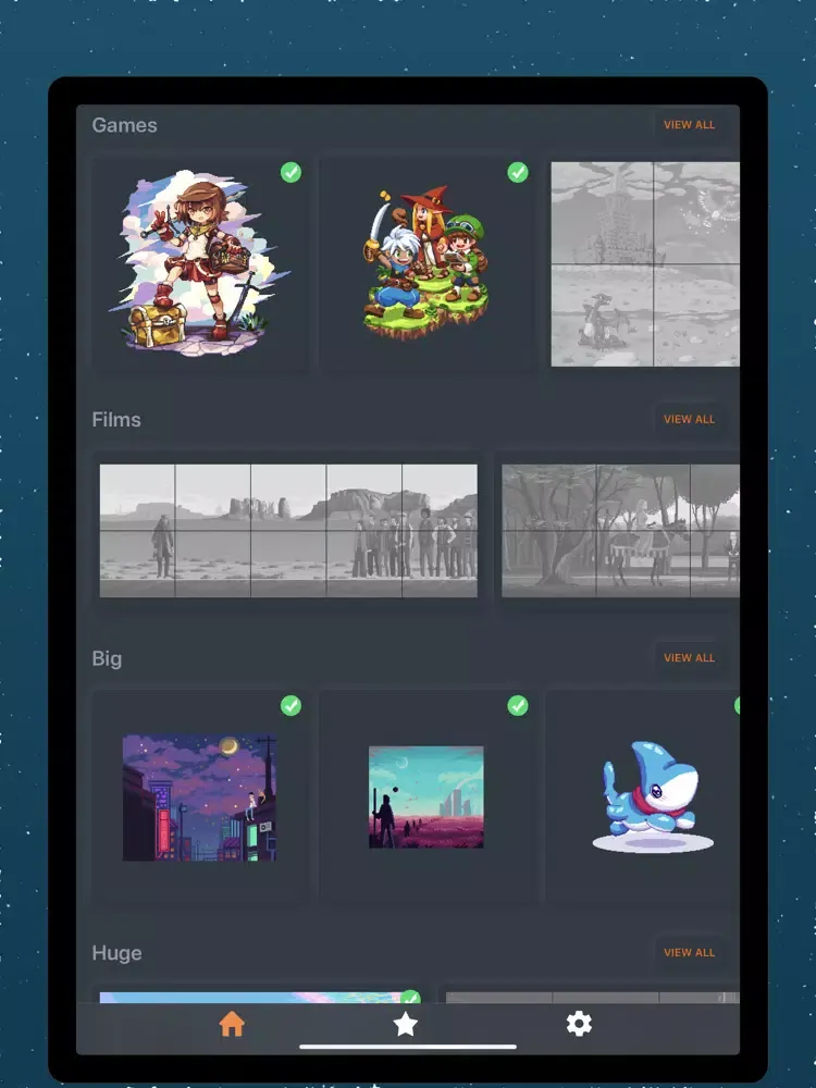 Magic Numbers: PixelArt iPad 应用截图