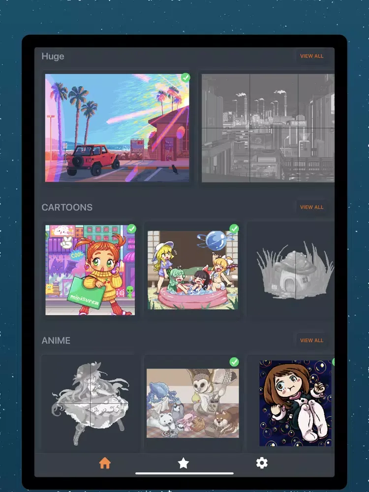 Magic Numbers: PixelArt iPad 应用截图