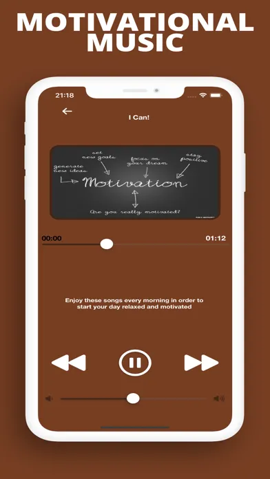 Tangkapan layar InspireMe - Daily Motivation