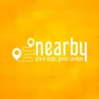 Nearby.
