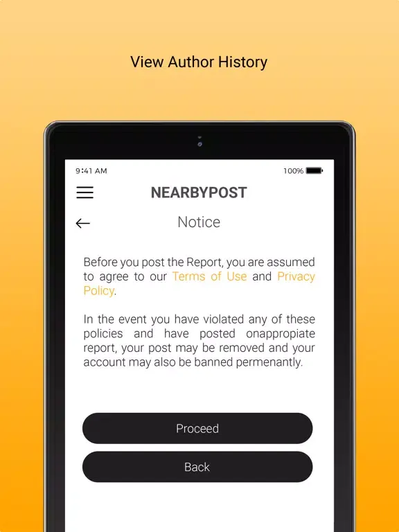 Nearby Post News Promotion iPad  スクリーンショット