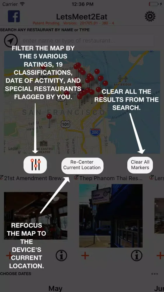 LetsMeet2Eat Screenshots