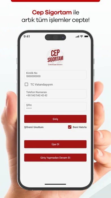 Screenshot di Cep Sigortam