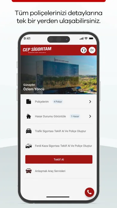 Screenshot di Cep Sigortam