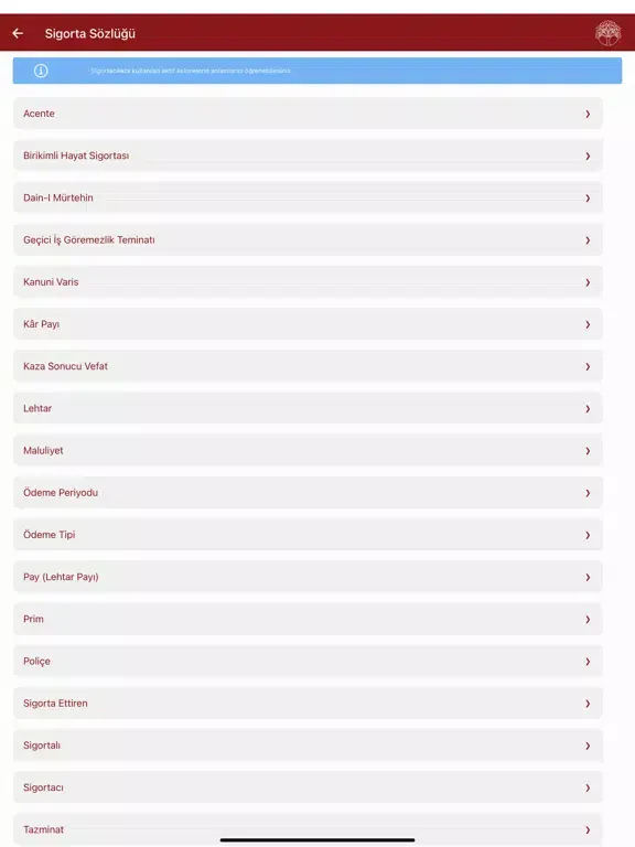 Benim Sigortam iPad  স্ক্রিনশট