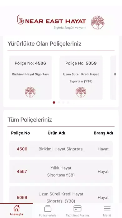 Benim Sigortam স্ক্রিনশট