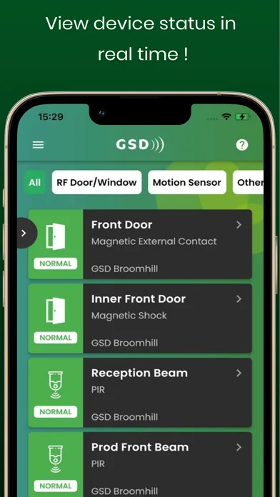 Capturas de pantalla de GSD i70