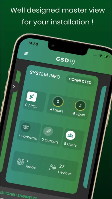 Capturas de pantalla de GSD i70