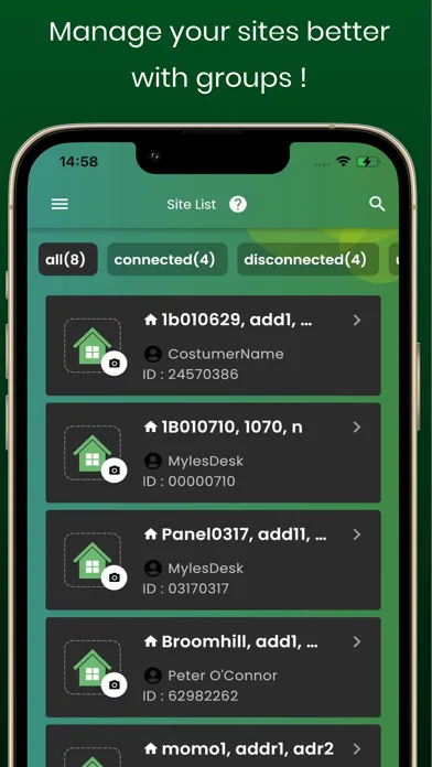 Capturas de pantalla de GSD i70