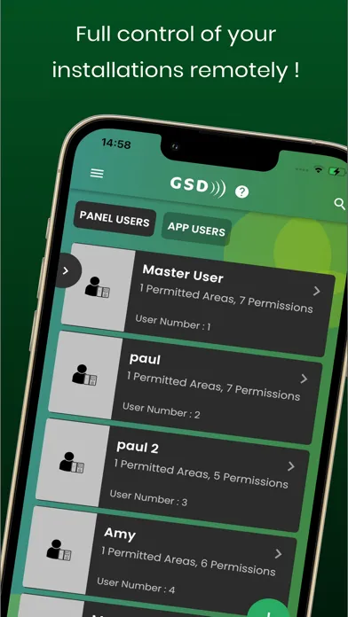 Capturas de pantalla de GSD i70