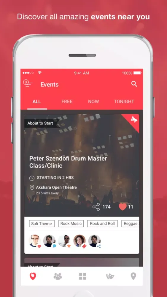 Capturas de pantalla de Nearify - Discover Events