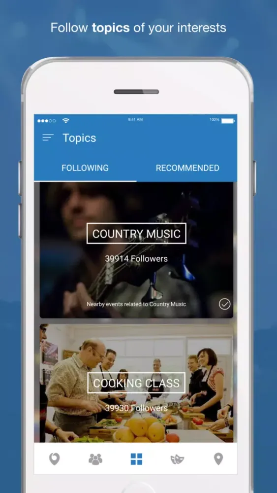 Capturas de pantalla de Nearify - Discover Events