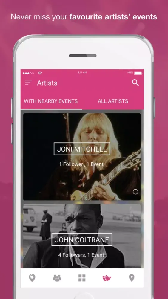 Capturas de pantalla de Nearify - Discover Events