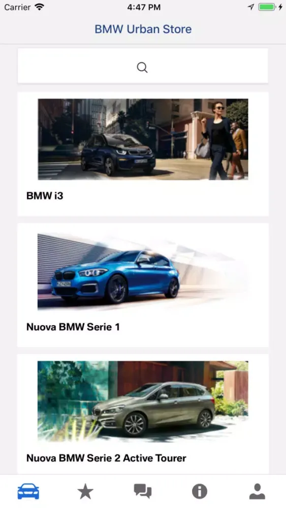 BMW Urban Store Screenshots