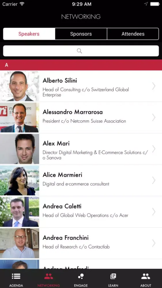 Screenshot di SeC16 - Swiss e-Commerce Conference 2016 Baden