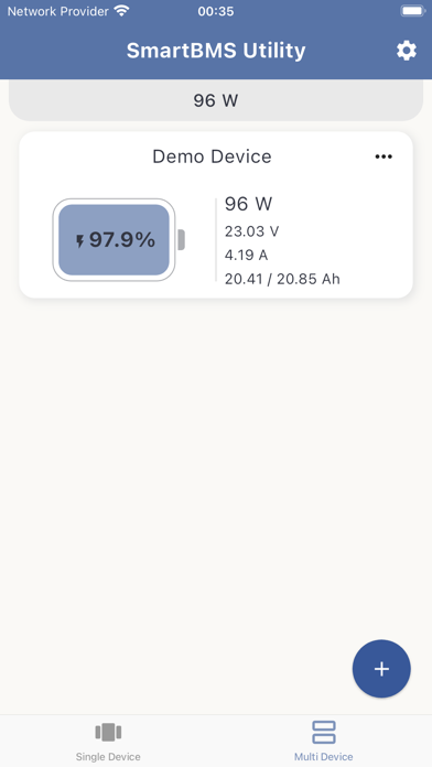 SmartBMS Utility سکرین شاٹس