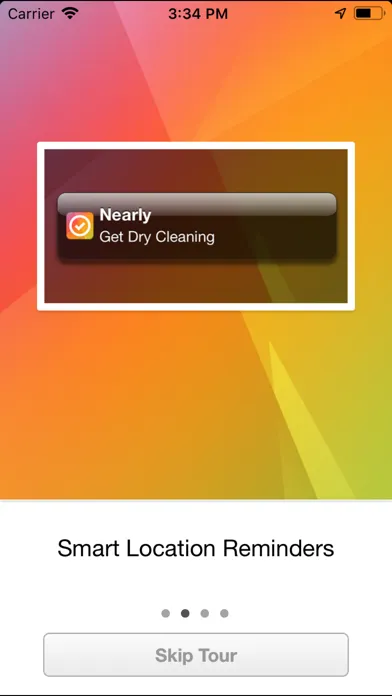 Capturas de pantalla de Nearly - Location Reminders