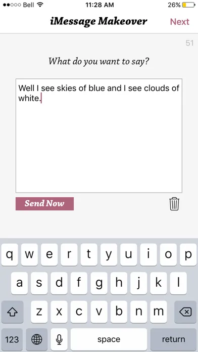 ภาพหน้าจอของ Message Makeover for iMessage - Colorful Bubbles