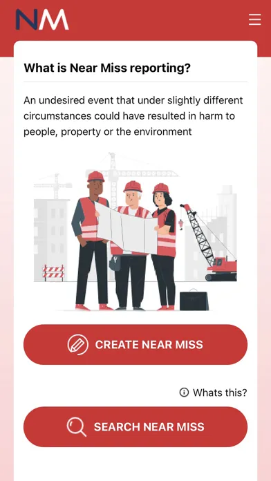 صور ISM Near Miss App