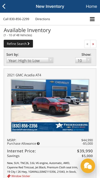 تصاویر Fredericksburg Chevrolet GMC