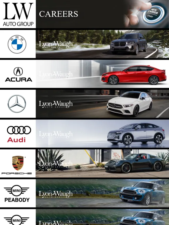 Captures d'écran de Lyon-Waugh Auto Group iPad 