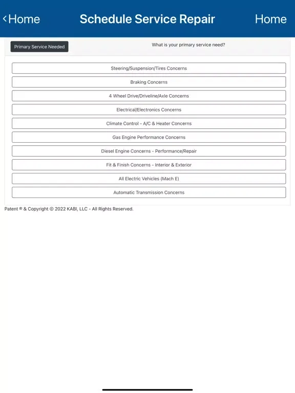 Screenshot di Phil Long Ford of Chapel Hills iPad 