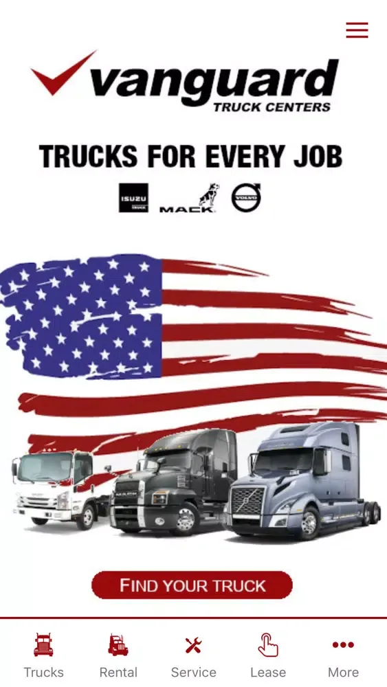Zrzuty ekranu Vanguard Truck Centers