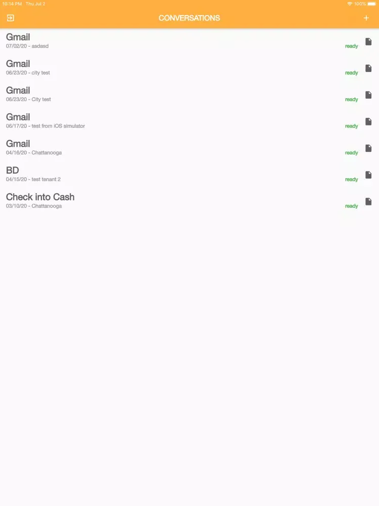 NST Transcriber iPad  스크린샷