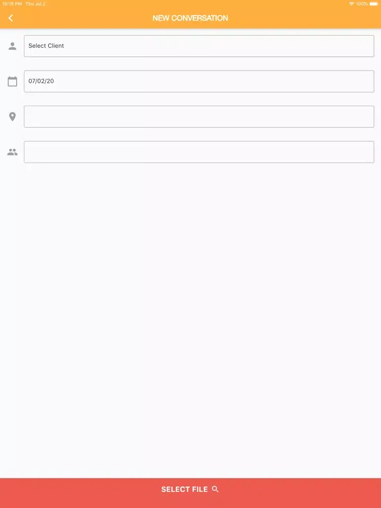 NST Transcriber iPad  스크린샷