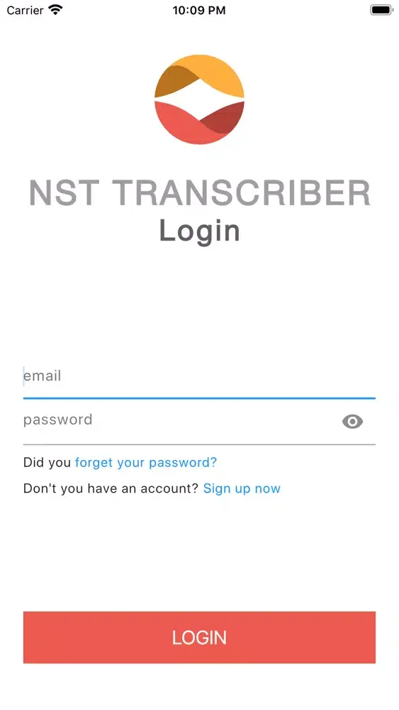 NST Transcriber 스크린샷