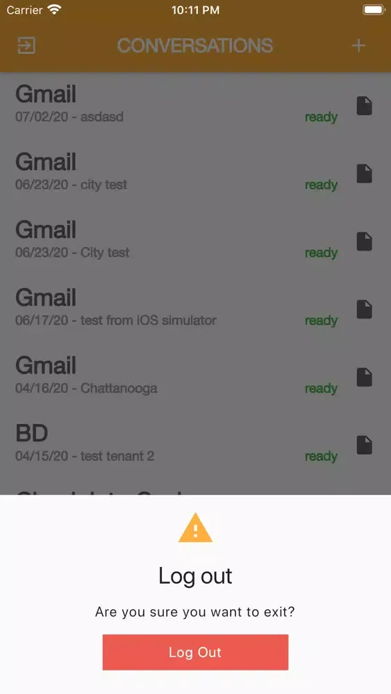 ภาพหน้าจอของ Transcriber NST