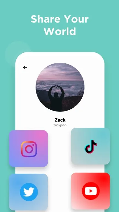 Nearu - Share Your Socials スクリーンショット