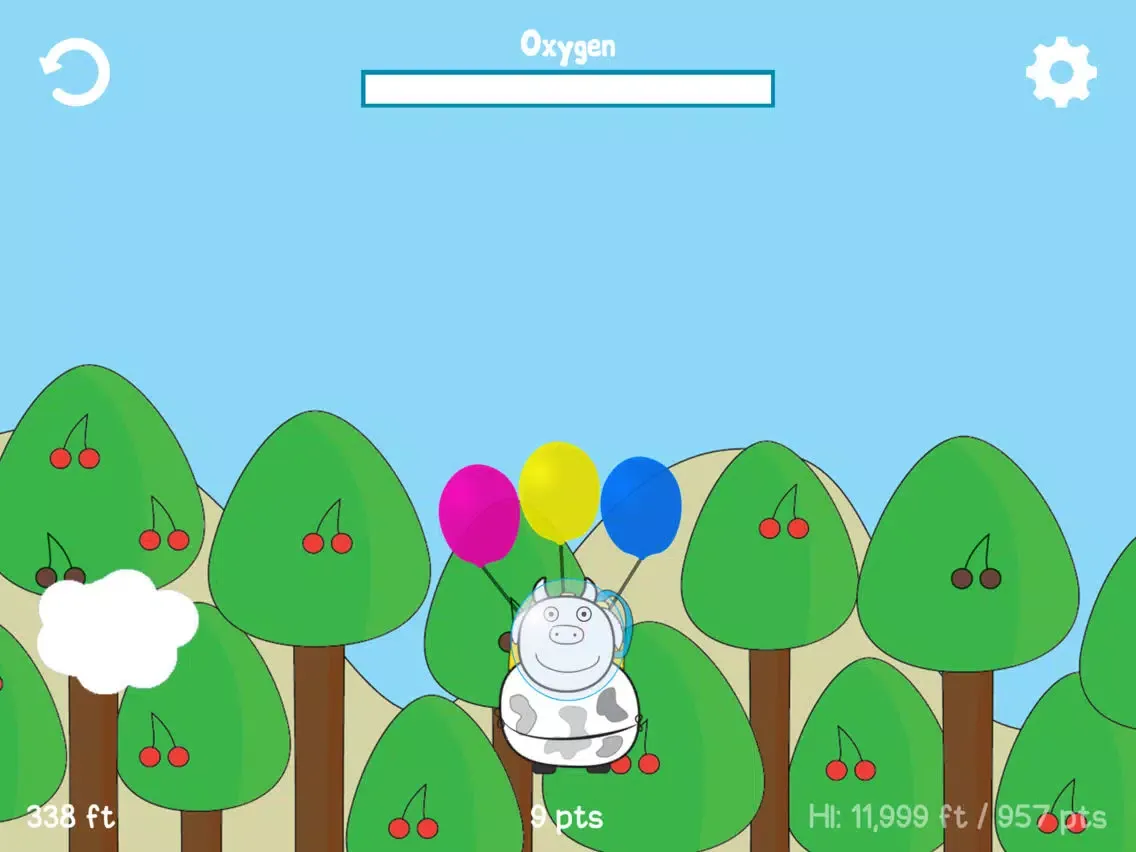 Capturas de tela do Cows in Space: Space-Ox iPad