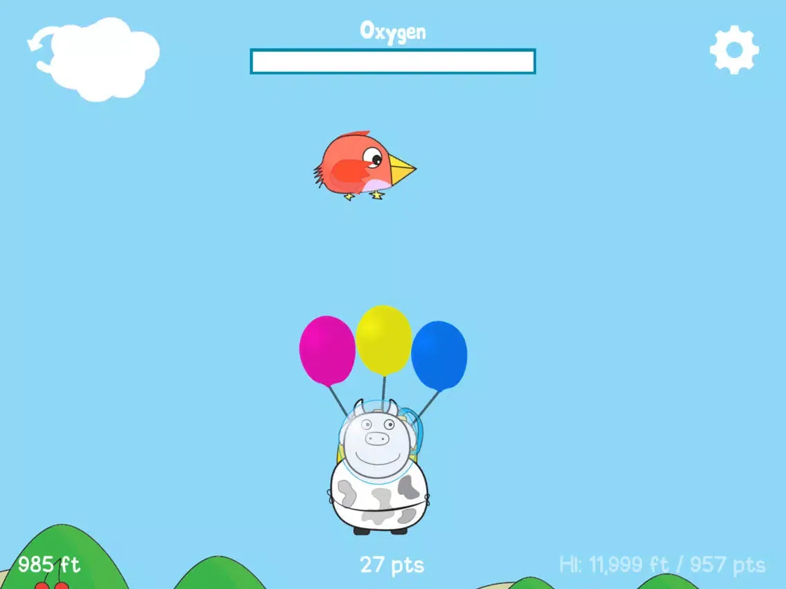 Capturas de tela do Cows in Space: Space-Ox iPad