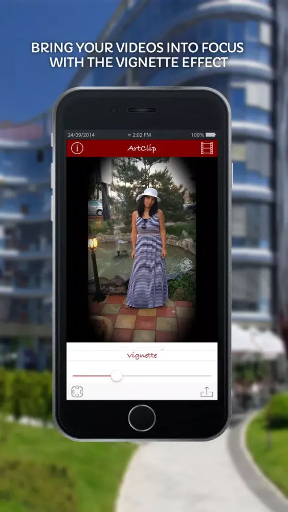 Capturas de tela do ArtClip - Create and Share Artistic Videos