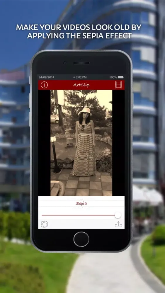 Capturas de tela do ArtClip - Create and Share Artistic Videos