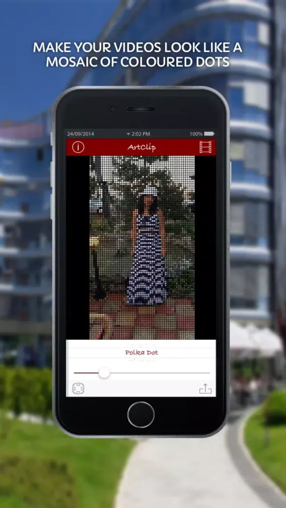 Capturas de tela do ArtClip - Create and Share Artistic Videos