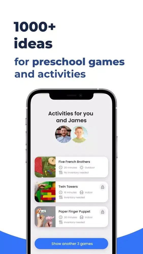 Tangkapan skrin Vinny KIDS. Games for toddlers