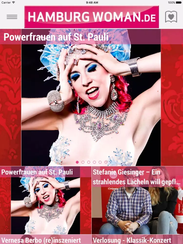 Hamburg Woman iPad  سکرین شاٹس