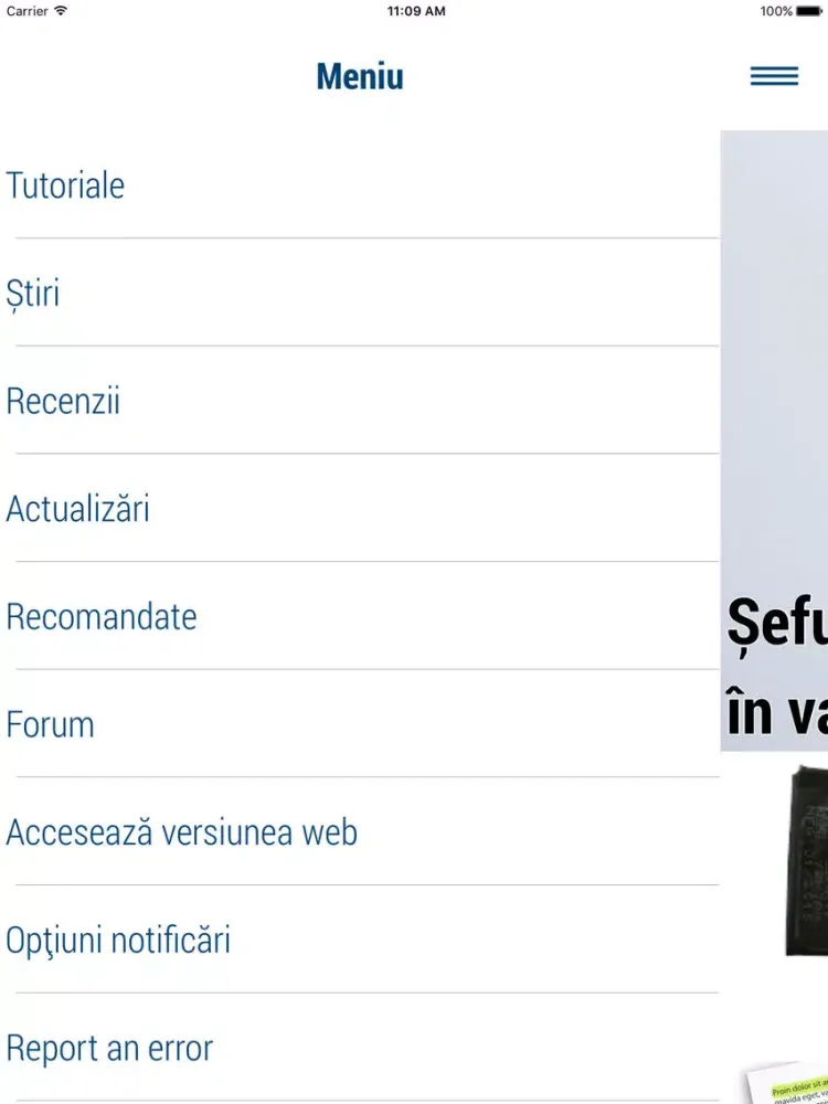 iTutorial.ro iPad  스크린샷