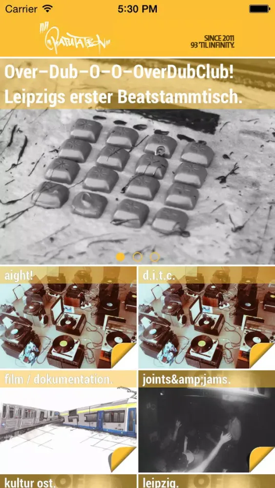 raputation.de - kultur / analog X digital = liebe. سکرین شاٹس