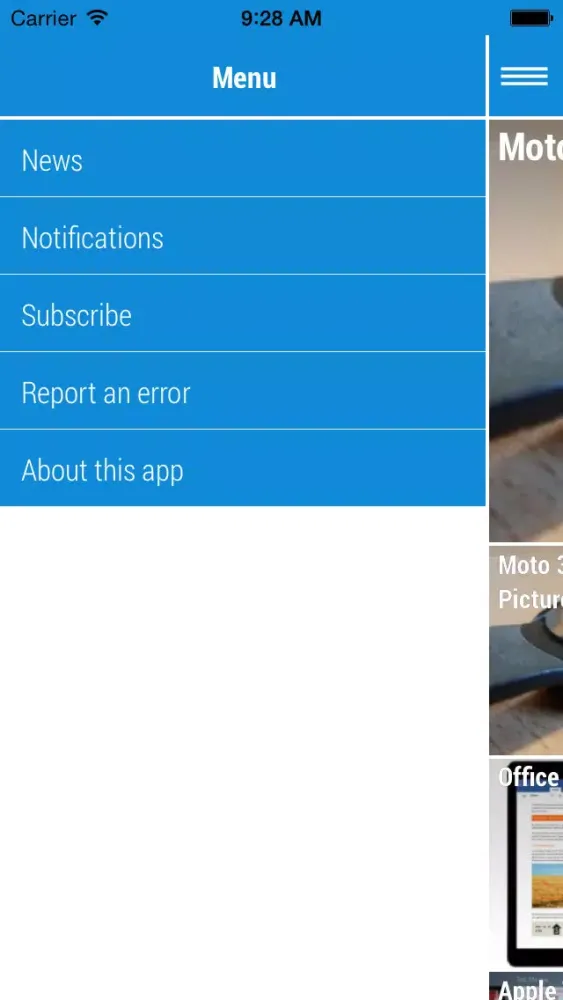 ภาพหน้าจอของ TechTalk App