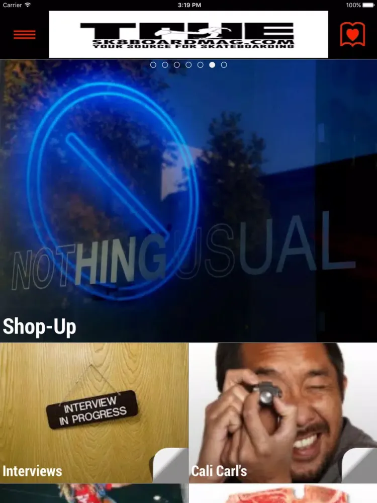 Capturas de tela do True Skateboard Mag iPad 