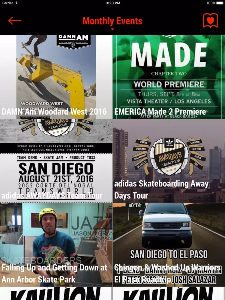Capturas de tela do True Skateboard Mag iPad 