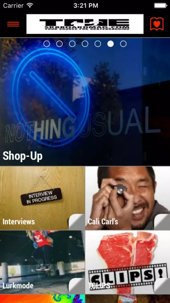 Capturas de tela do True Skateboard Mag