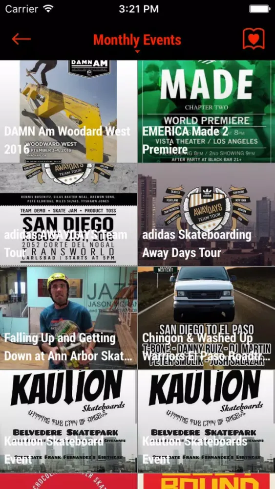 Capturas de tela do True Skateboard Mag